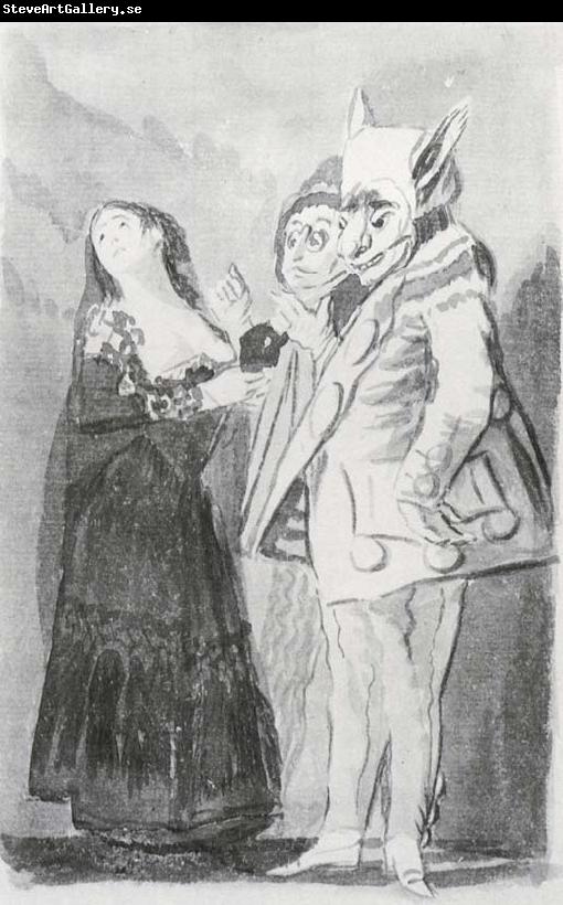 Francisco Goya Mascaras crueles